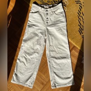 Levi’s Mile High Cropped Wide Leg Jeans